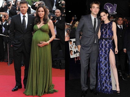 Robert Pattinson, Kristen Stewart, Brad Pitt, Angelina Jolie Robert Pattinson, Kristen Stewart, Brad Pitt, Angelina Jolie
